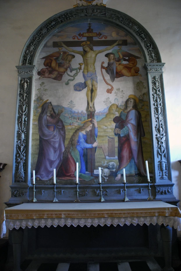 Cristo in croce con Madonna e Santi - Certosa del Galluzzo, Sala del Capitolo 1